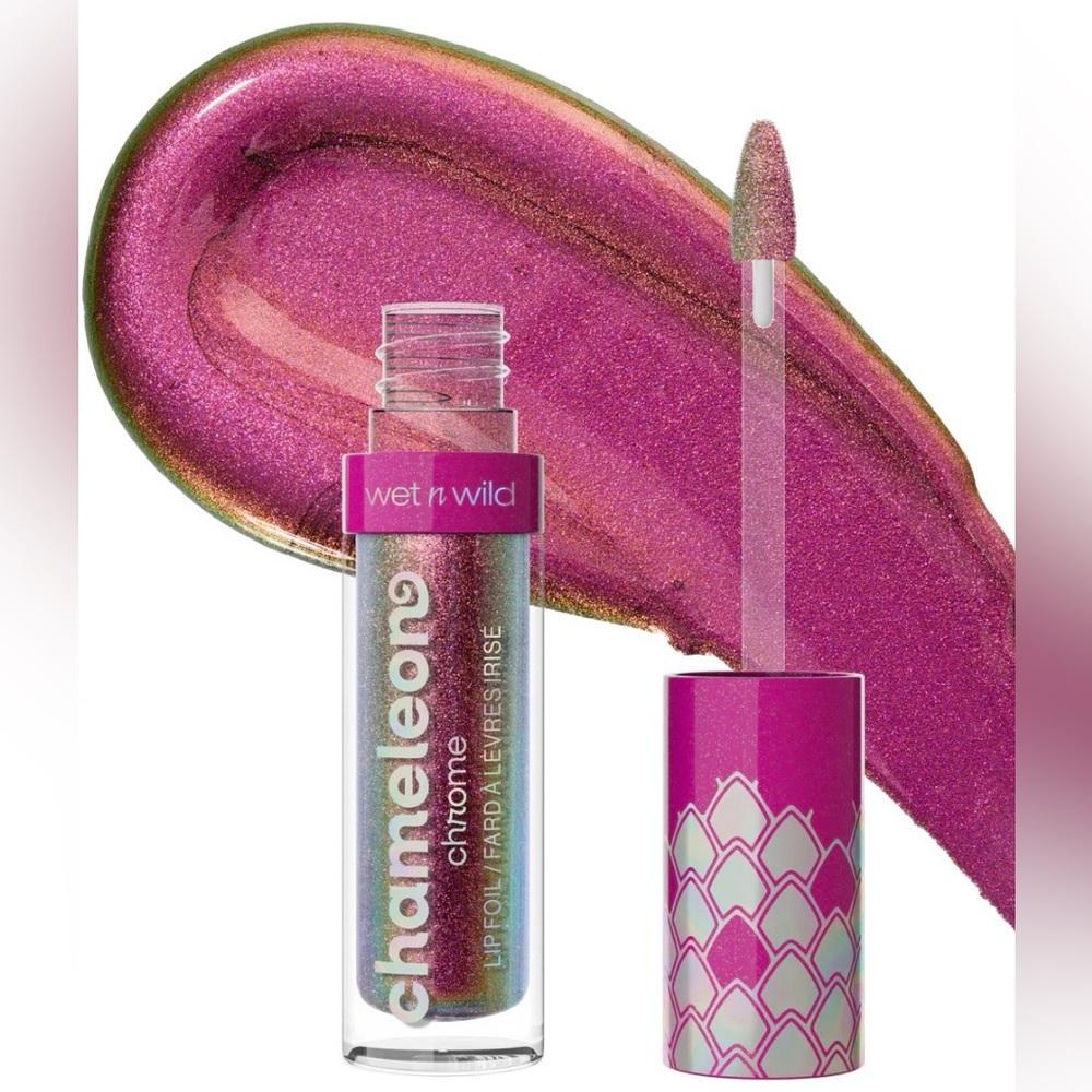 Wet n Wild Chameleon Chromatic Lip Gloss Celestial Dance Metallic Full Size NEW